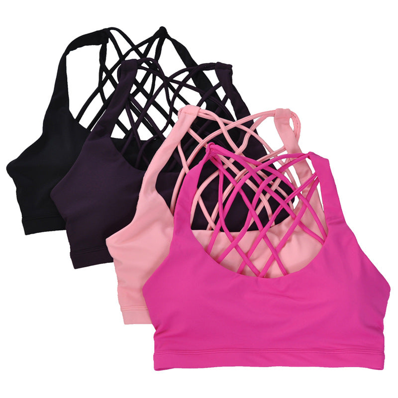 Cross Back Sports Bra