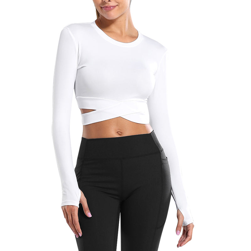 Sports Cropped Yoga Top